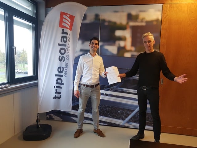 PRESS RELEASE: Triple Solar takes new PVT panel plant into operation 2|PRESS RELEASE: Triple Solar takes new PVT panel plant into operation