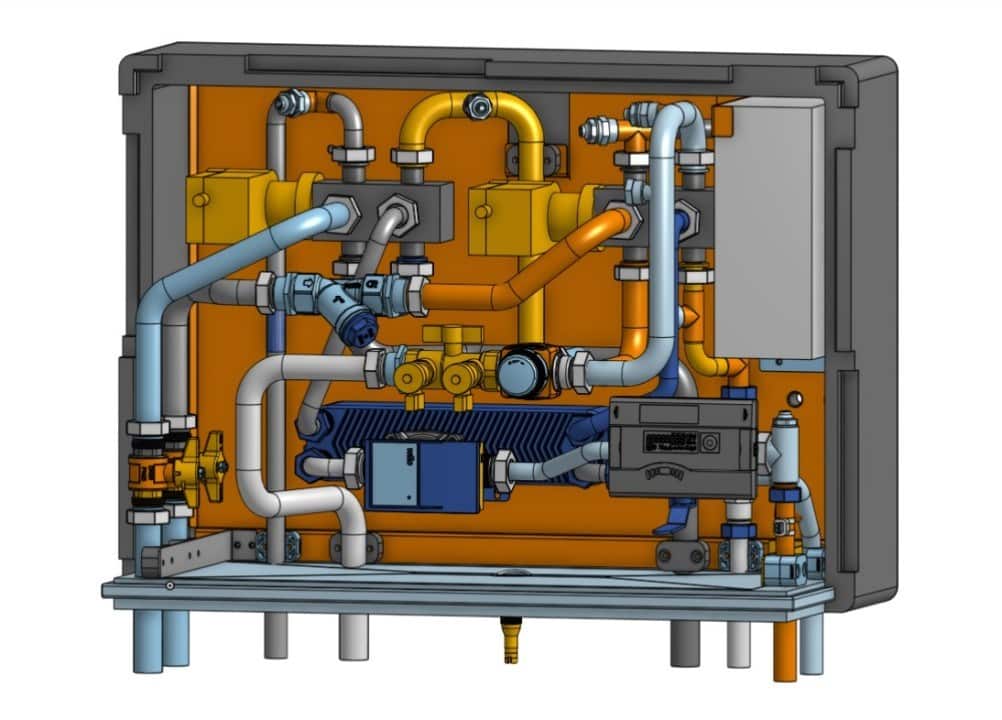 Triple-Solar-PVT-cool-cooling-with-pvt-solar-panel-sustainable-Rendering-01|Triple-Solar-PVT-Koelmodule-koelen-met-pvtpaneel-zonnepaneel-duurzaam-Rendering