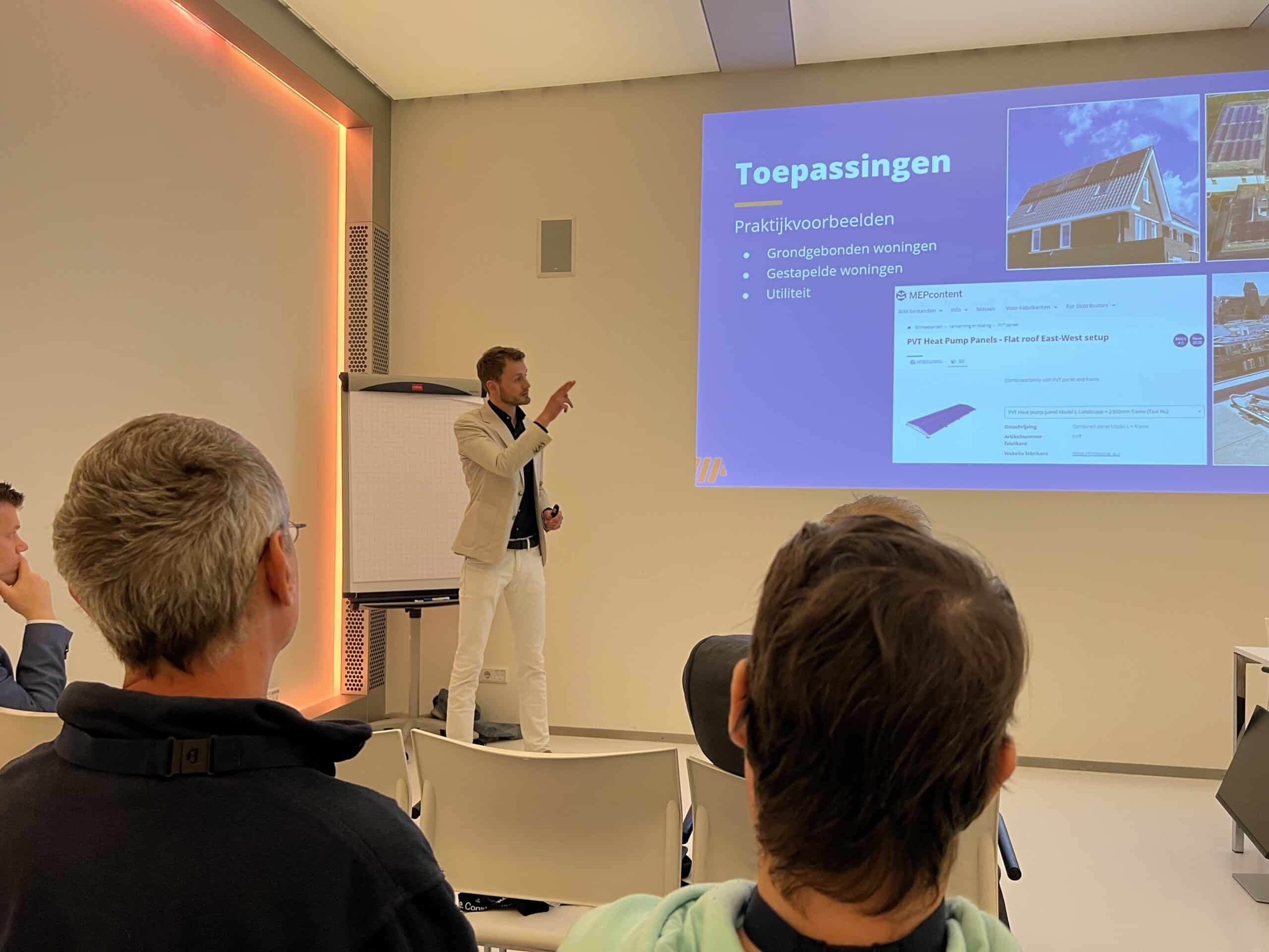 Maak kennis met PVT systeem dat bestaat uit PVT panelen en PVT warmtepomp