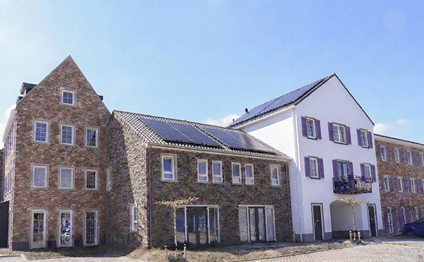 Woningen met pvt panelen zonder buitenunit